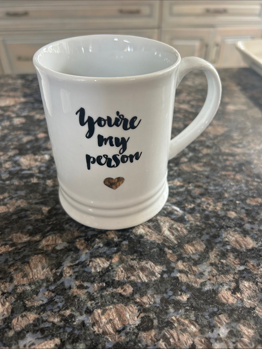 FRINGE STUDIO CERAMIC MUG YOU'RE MY PERSON W HILD HEART 13 OZ